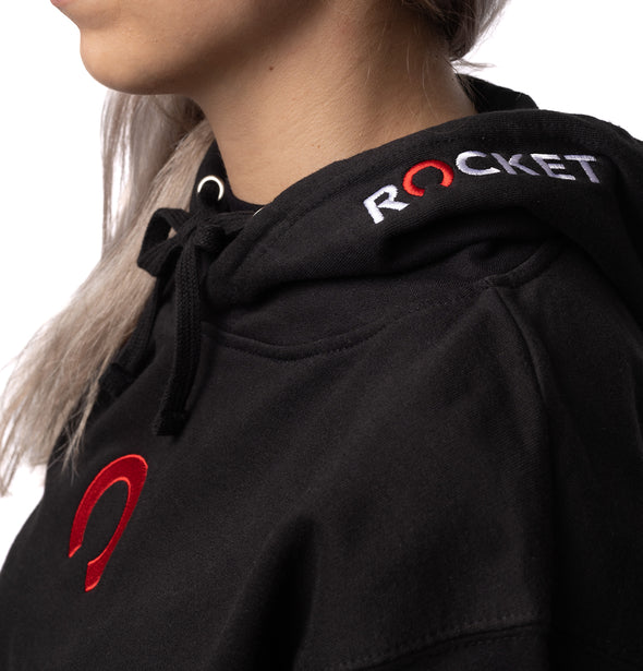 Rocket Icon Hoodie - Black