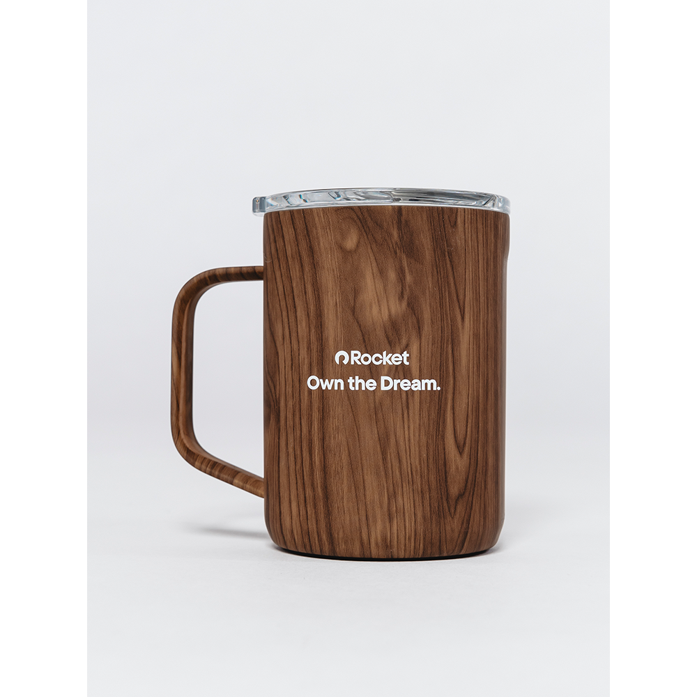 Rocket Own the Dream Corkcicle Coffee Mug