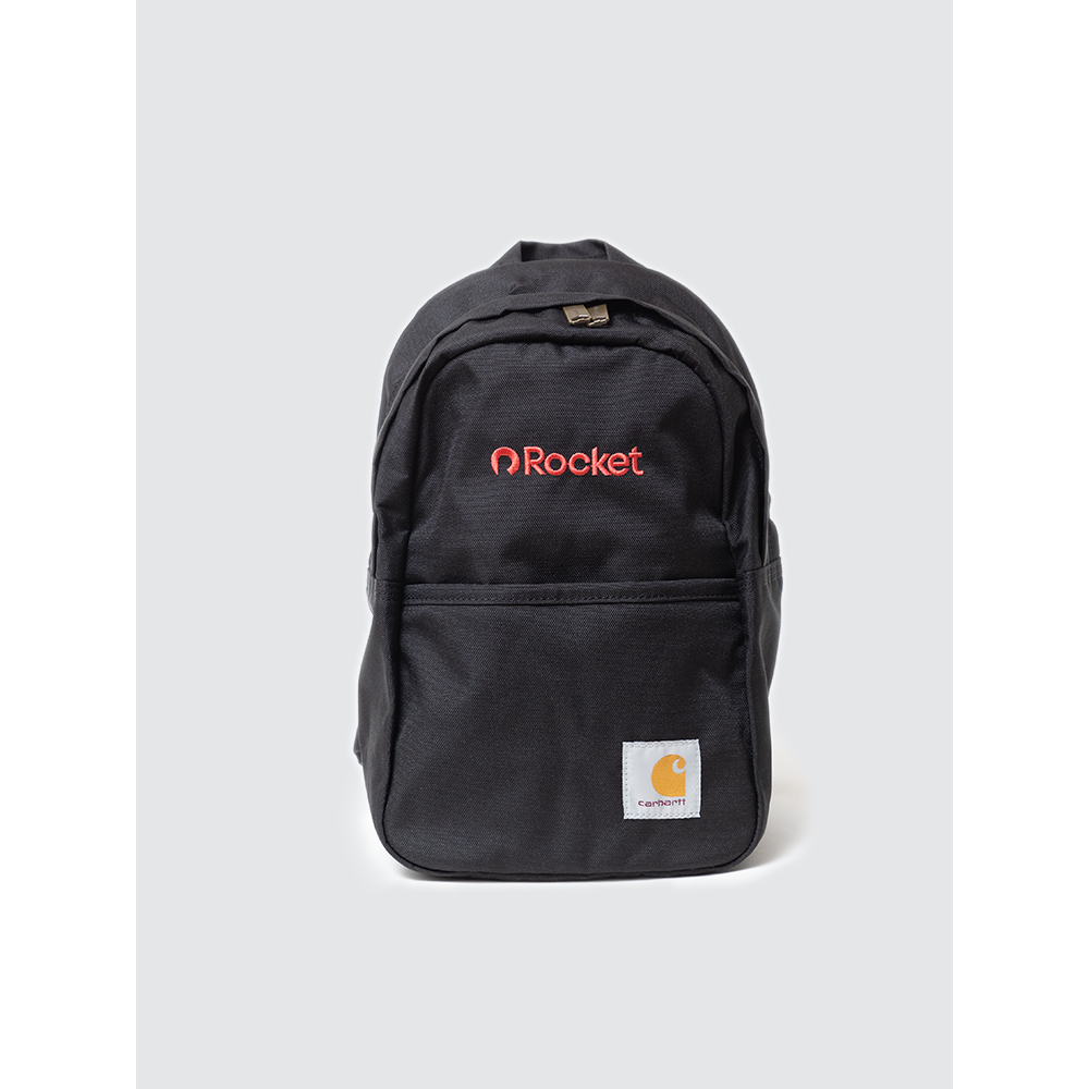 Rocket Carhartt Mini Canvas Backpack - Black