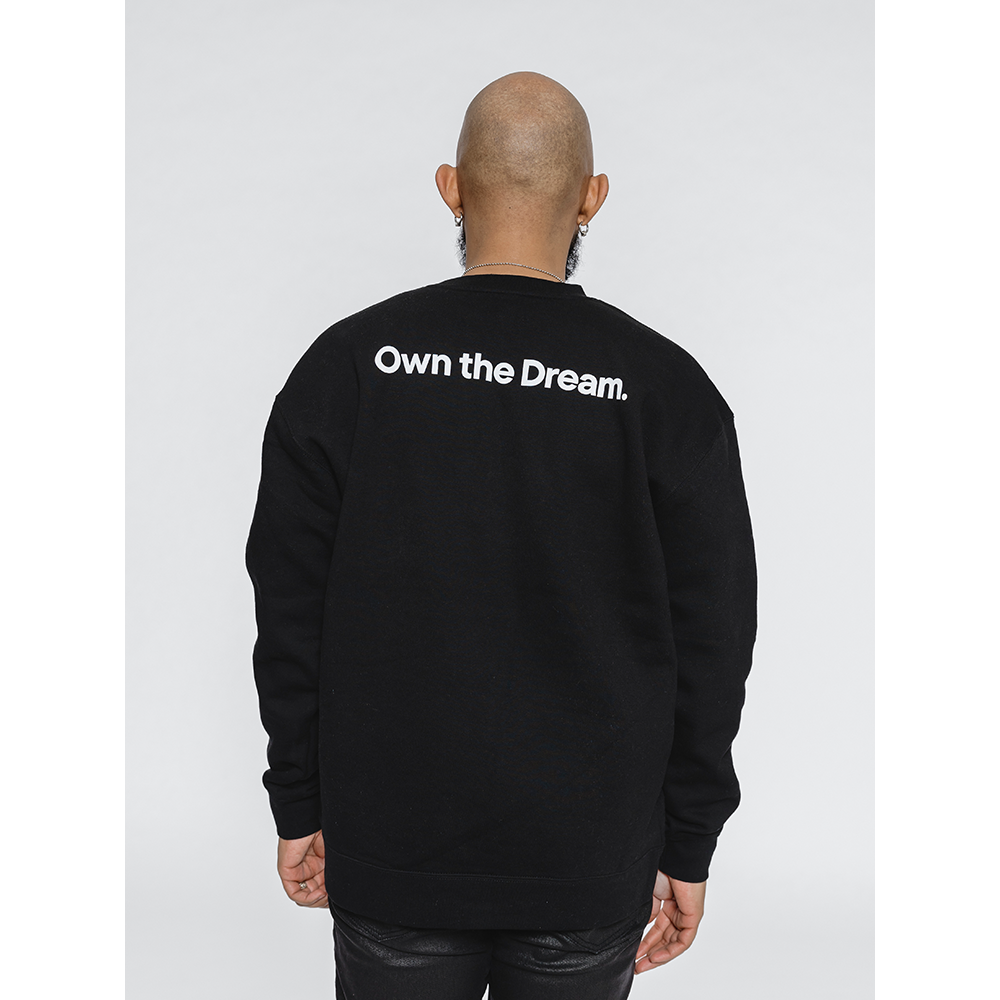 Rocket Own the Dream Crewneck - Black