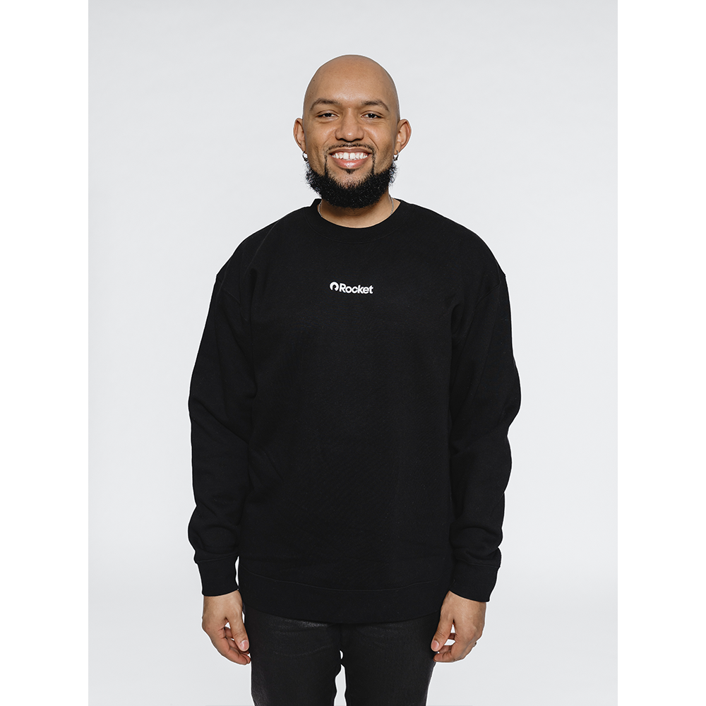 Rocket Own the Dream Crewneck - Black