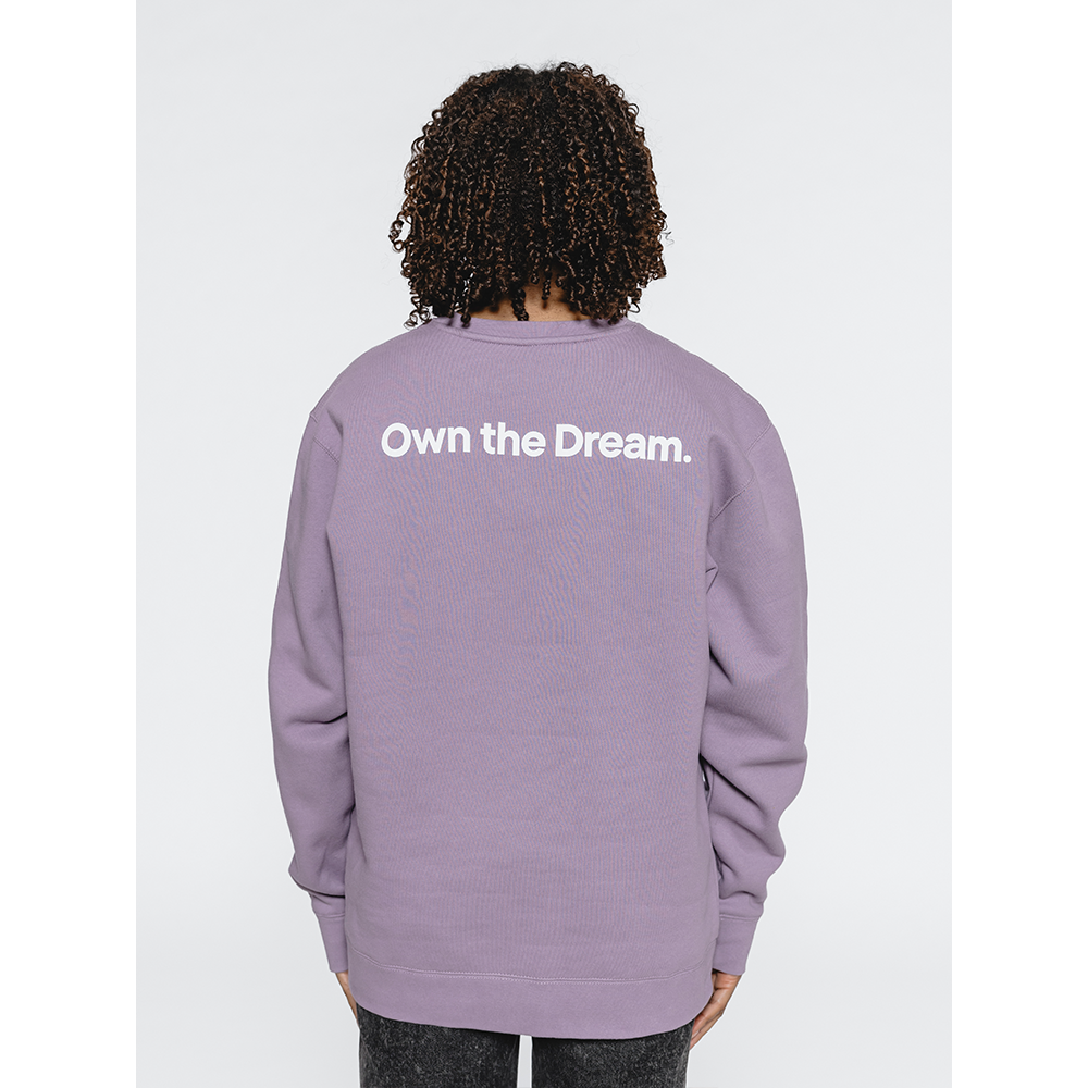 Rocket Own the Dream Crewneck - Plum