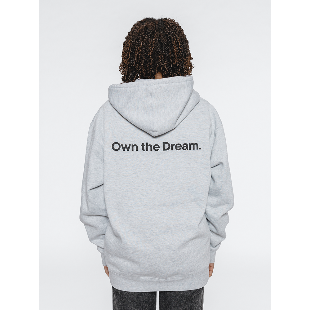 Rocket Own the Dream Hoodie - Heather Grey