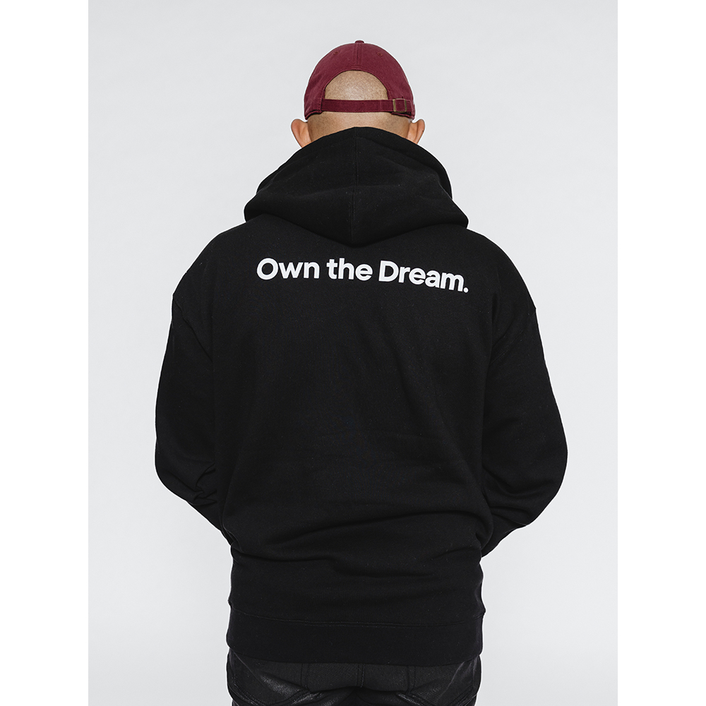 Rocket Own the Dream Full-Zip Hoodie - Black