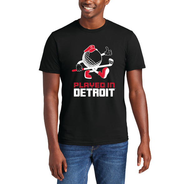 Played in Detroit Dimple Tee - Black