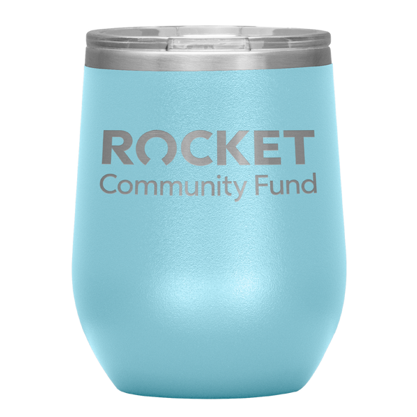 Rocket Community Fund 12oz Wine Tumbler