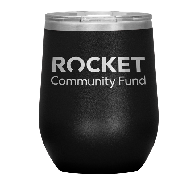 Rocket Community Fund 12oz Wine Tumbler