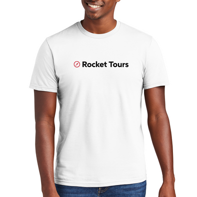 Rocket Tours Essential Tee - White