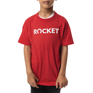 Rocket Tee - Red Heather (Youth)