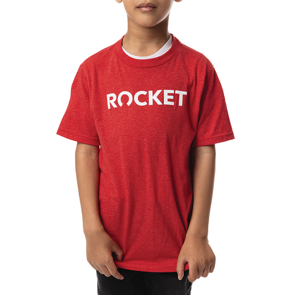 Rocket Tee - Red Heather (Youth)