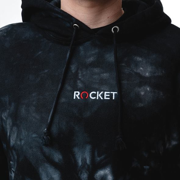 Rocket Mini Logo Hoodie - Tie Dye