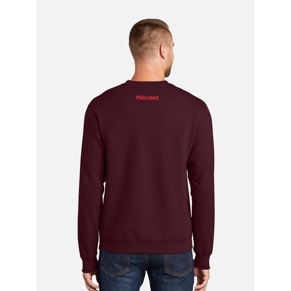 I <3 RKT Crewneck - Dark Red