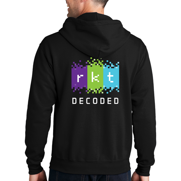 RKT Decoded Pixel Full-Zip Hoodie