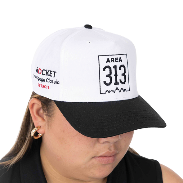 Area 313 Cap - Black/White