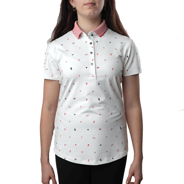 Ladies Greyson RMC Polo - White