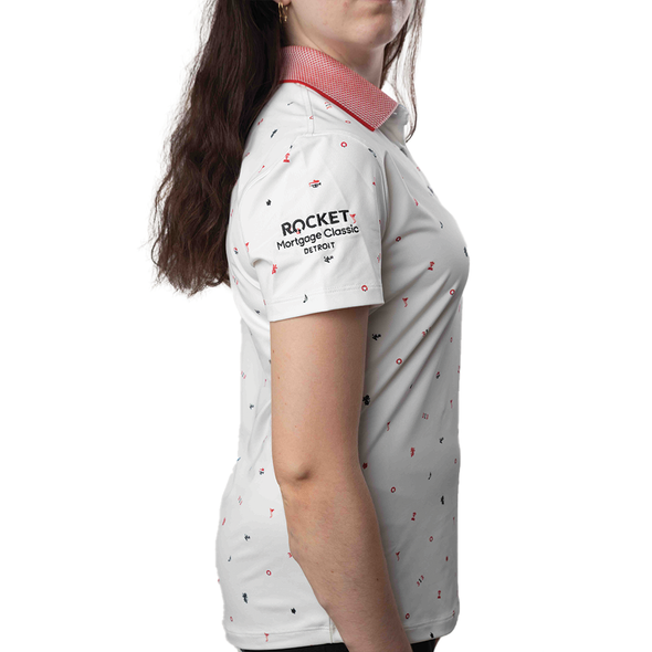 Ladies Greyson RMC Polo - White