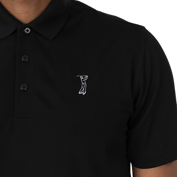 Men's Golfer Icon Polo - Black