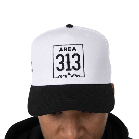 Area 313 Cap - Black/White