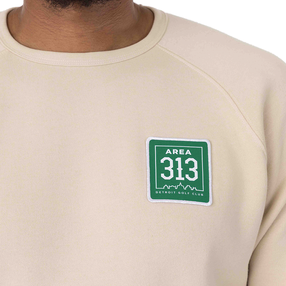 Men's Area 313 Crewneck - Natural