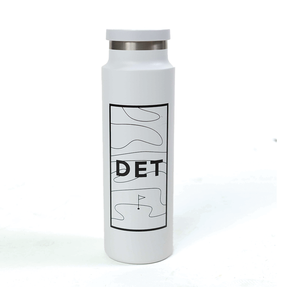 Detroit Golf Topography Water Bottle