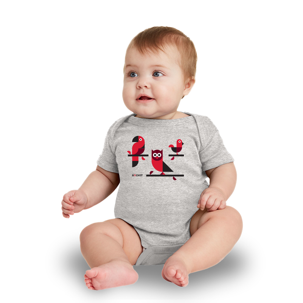 Rocket Animals Infant Bodysuit Onesie (Made to Order)