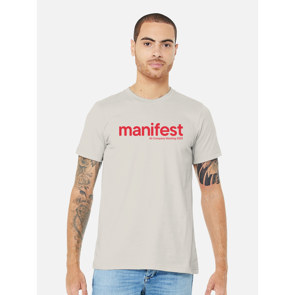 Rocket Manifest 2025 Tee - Putty