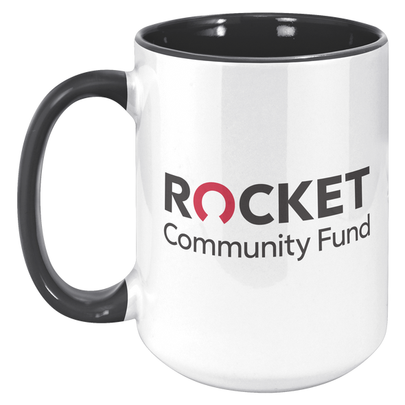 Rocket Community Fund 15oz Accent Mug