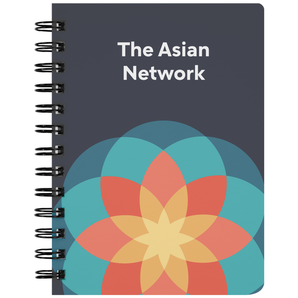 The Asian Network  Wire-bound Journal