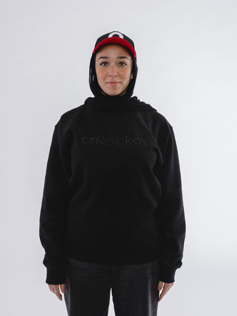 Rocket Tone Crewneck - Black/Black