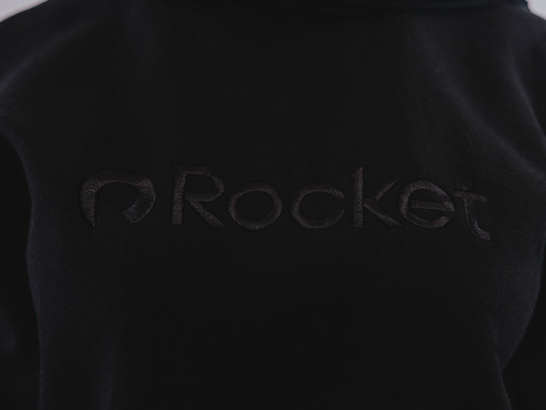 Rocket Tone Crewneck - Black/Black