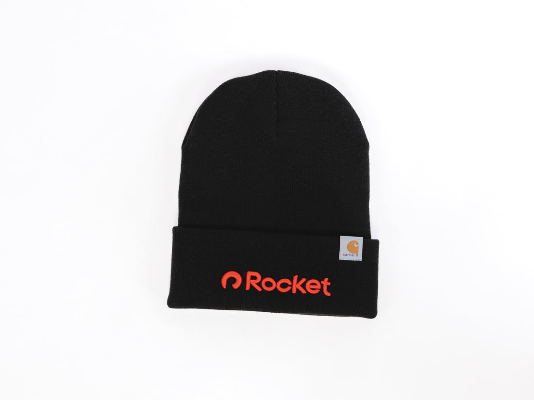 Rocket Carhartt Beanie - Black