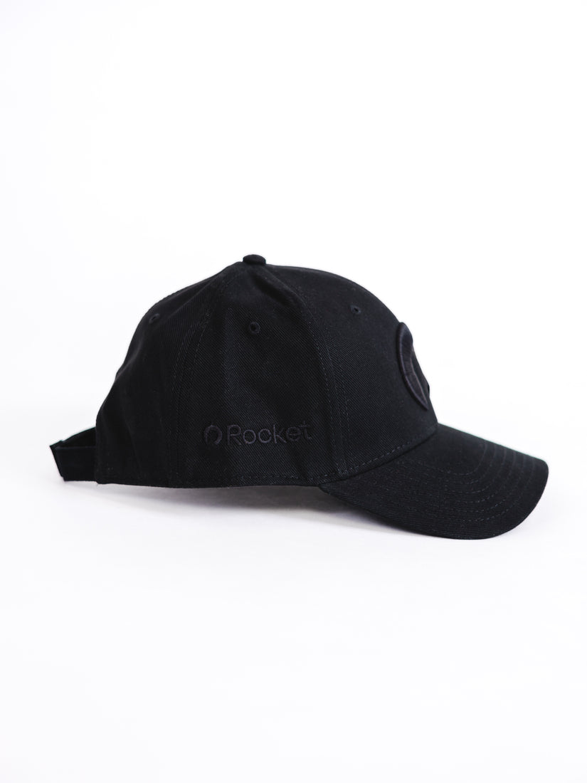 Rocket Icon Cap - Black/Black