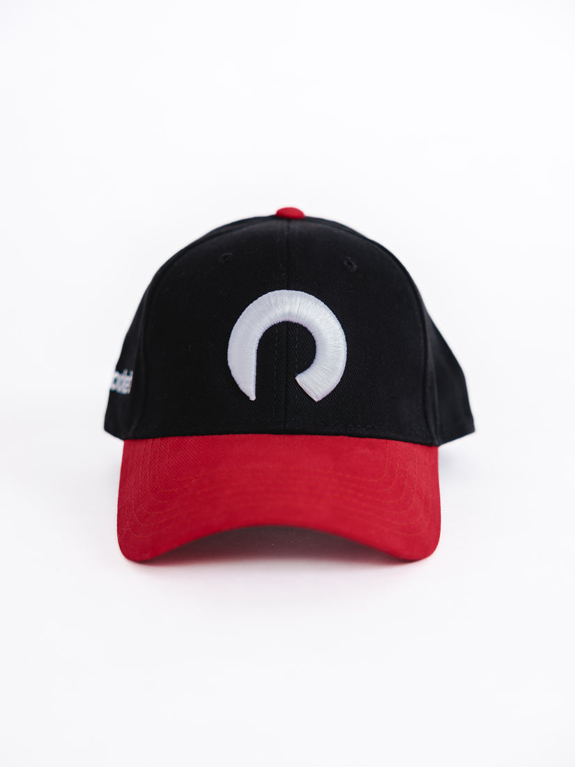 Rocket Icon Cap - Black/Red