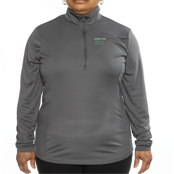 Veterans Network Ladies' 1/2 Zip Pullover