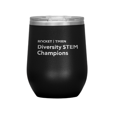 Diversity STEM Champions 12oz Wine Tumbler