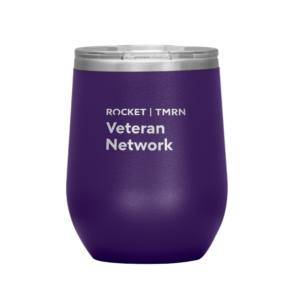 Veterans Network 12oz Wine Tumbler