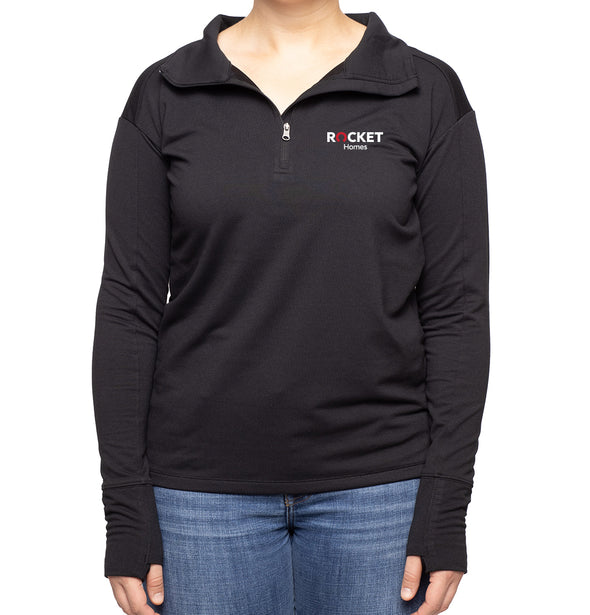 Rocket Homes Ladies' Flex Fleece 1/4 Zip