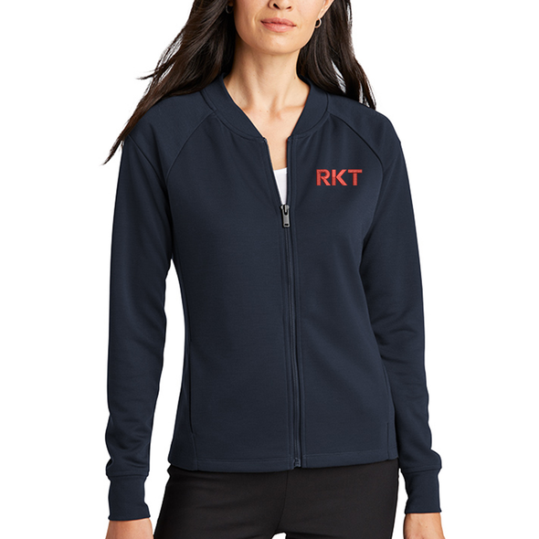 RKT Mercer+Mettle Women's Double-Knit Bomber Jacket