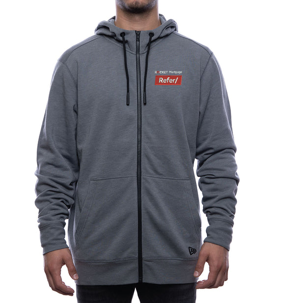 Refer Men's New Era Zip-Up Hoodie