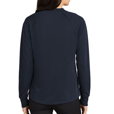 Middle Eastern Collective Mercer+Mettle Women's Double-Knit Bomber Jacket