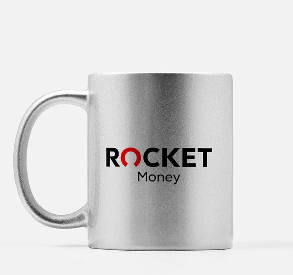 Rocket Money Metallic Mug