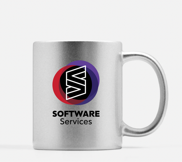 Software Services Metallic Mug