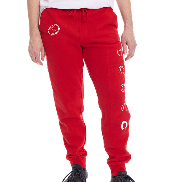 Speed of the Game Sweatpants - Red