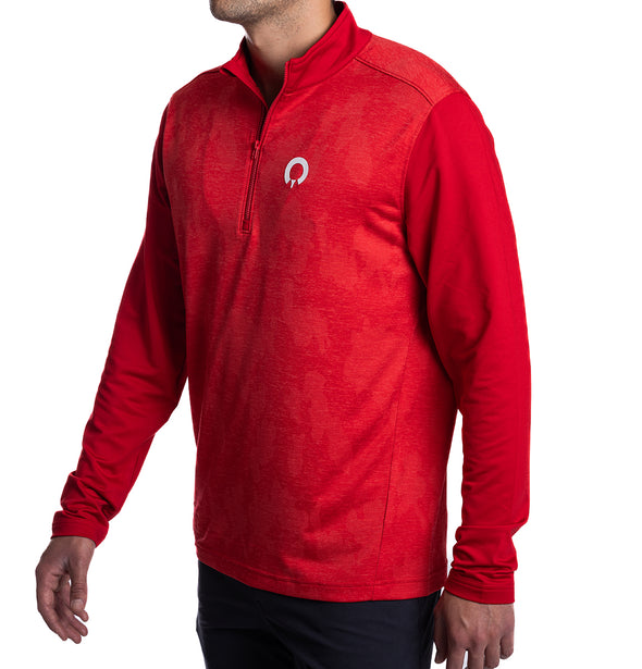 Men's Levelwear Unit Pullover - Camo Red