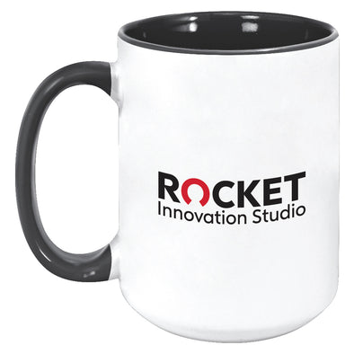 Rocket Innovation Studio 15oz Accent Mug
