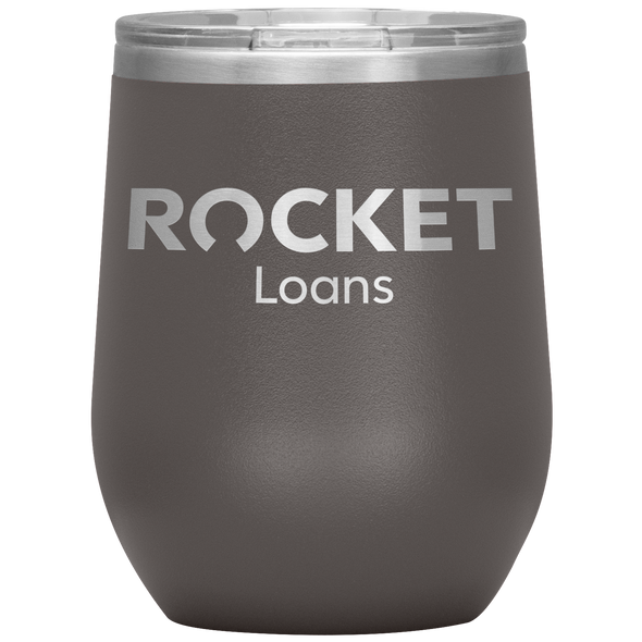 Rocket Loans 12oz Wine Tumbler