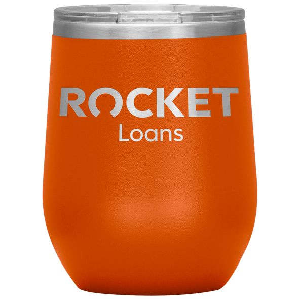 Rocket Loans 12oz Wine Tumbler