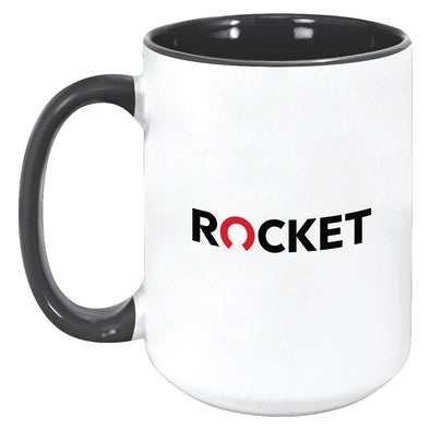 Rocket 15oz Accent Mug