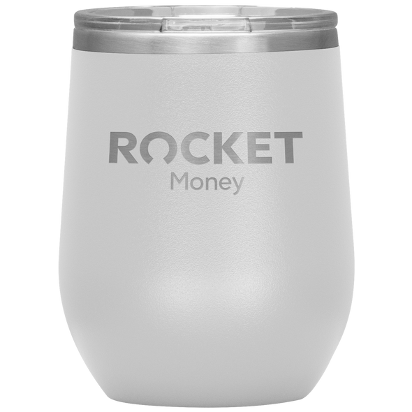 Rocket Money 12oz Wine Tumbler