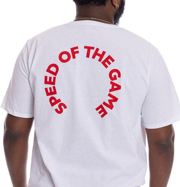 Speed of the Game Tee - White